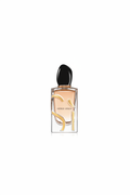 Giorgio Armani Sì perfume on white background