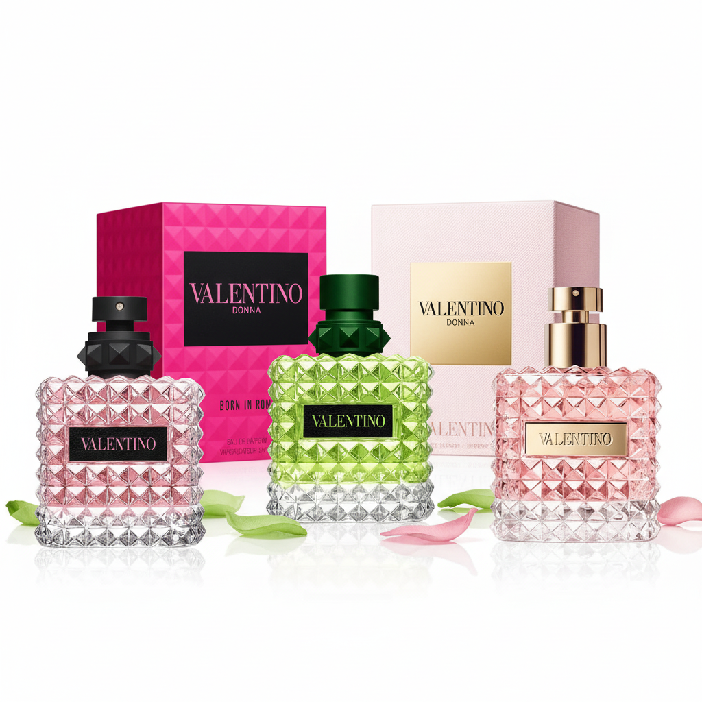Zestaw Valentino Donna - trzy perfumy
