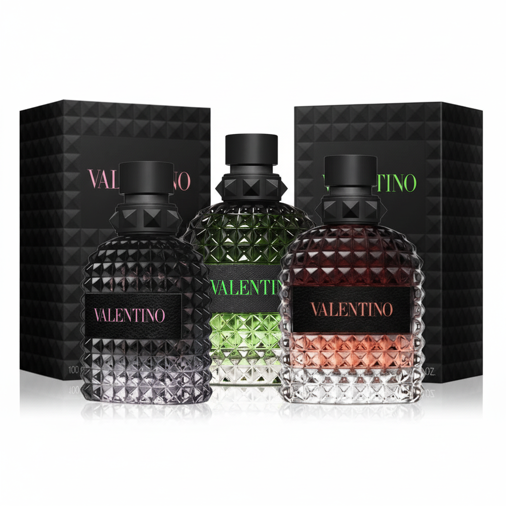 Zestaw Valentino Uomo - trzy perfumy